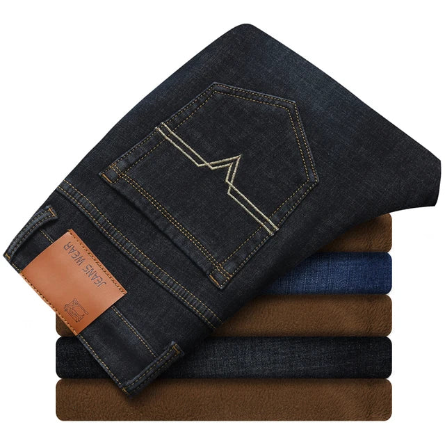 Lune London | LOUIS | Fashionable warmth with FREEZEFRAME DENIM | Winter pants for men with Bulu