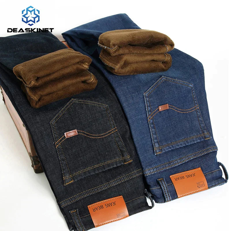 Lune London | LOUIS | Fashionable warmth with FREEZEFRAME DENIM | Winter pants for men with Bulu