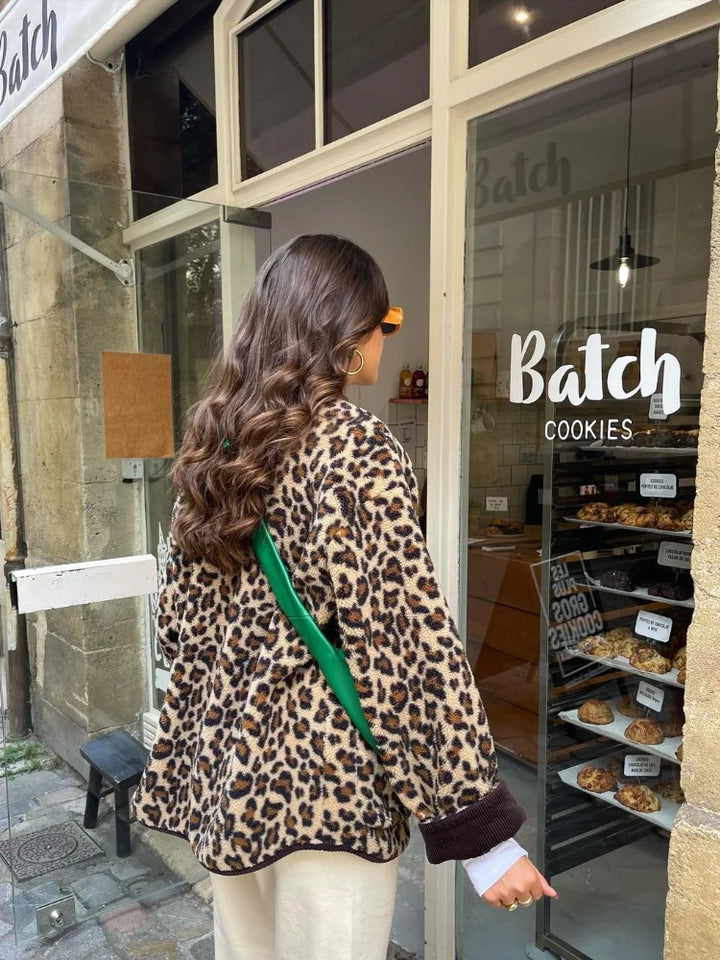 Lune London | Casual Cardigan Animal Print Comfortable and Stylish