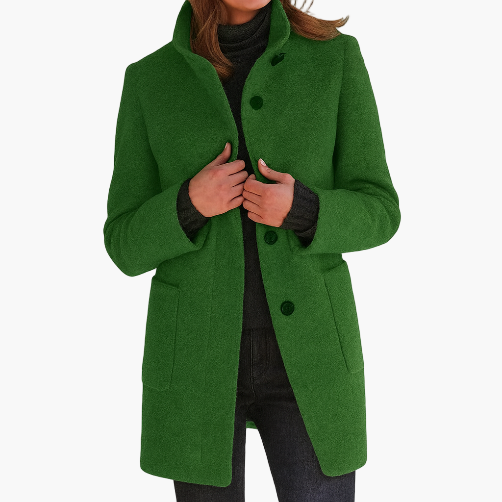 Lune London | Elegant modern short coat transition jacket for everyday and work