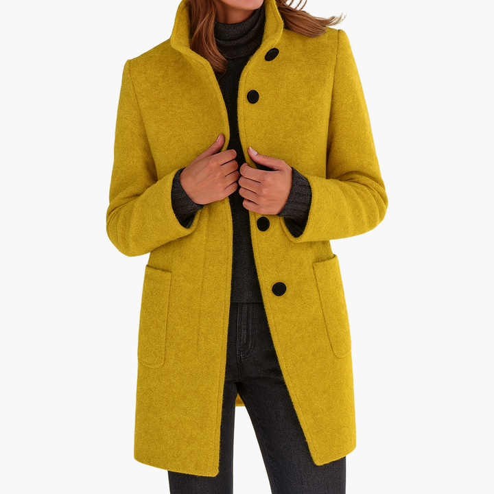 Lune London | Elegant modern short coat transition jacket for everyday and work