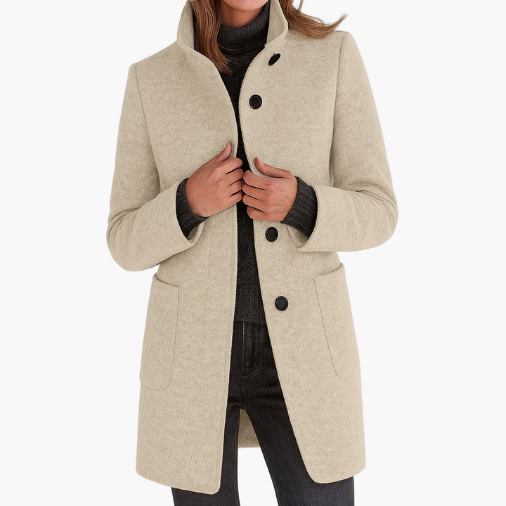 Lune London | Elegant modern short coat transition jacket for everyday and work