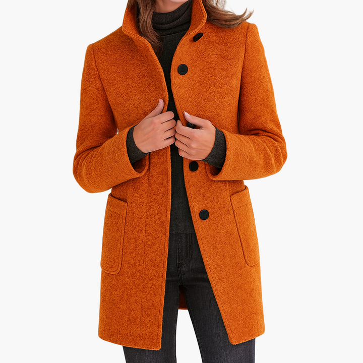 Lune London | Elegant modern short coat transition jacket for everyday and work