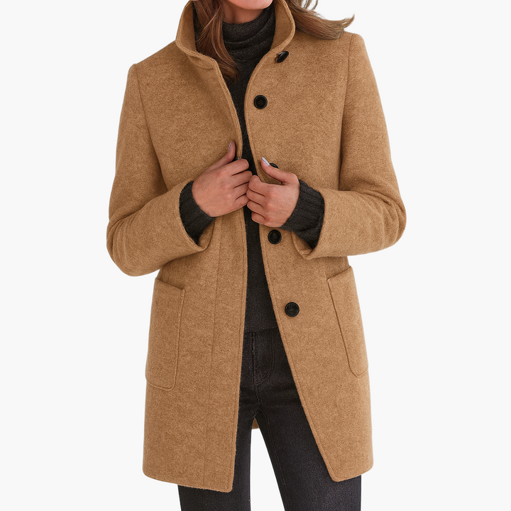 Lune London | Elegant modern short coat transition jacket for everyday and work