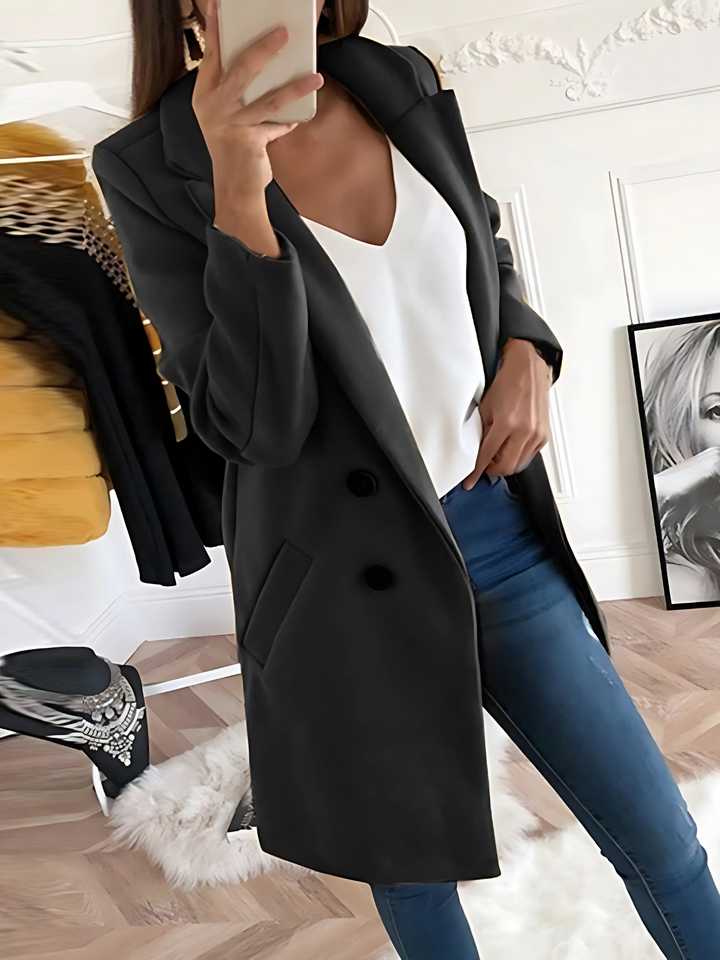 Lune London | Chic Design Coat for Women, Long Sleeve - Winter
