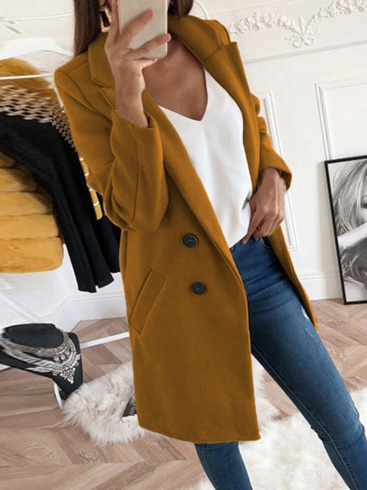 Lune London | Chic Design Coat for Women, Long Sleeve - Winter
