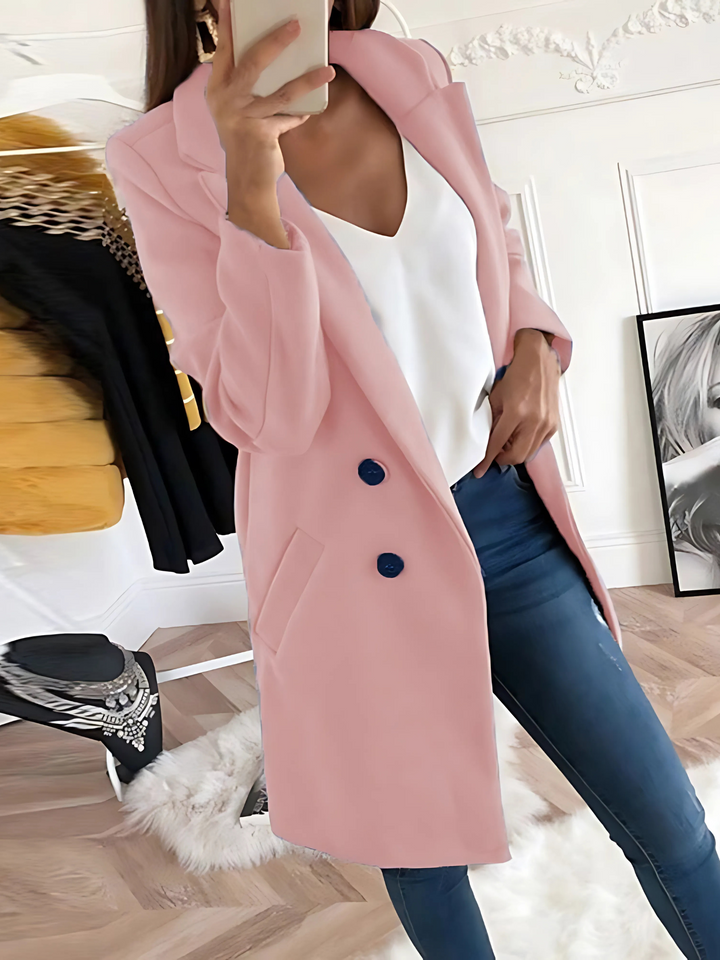 Lune London | Chic Design Coat for Women, Long Sleeve - Winter