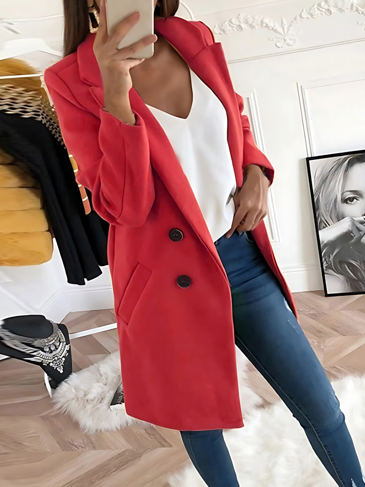 Lune London | Chic Design Coat for Women, Long Sleeve - Winter