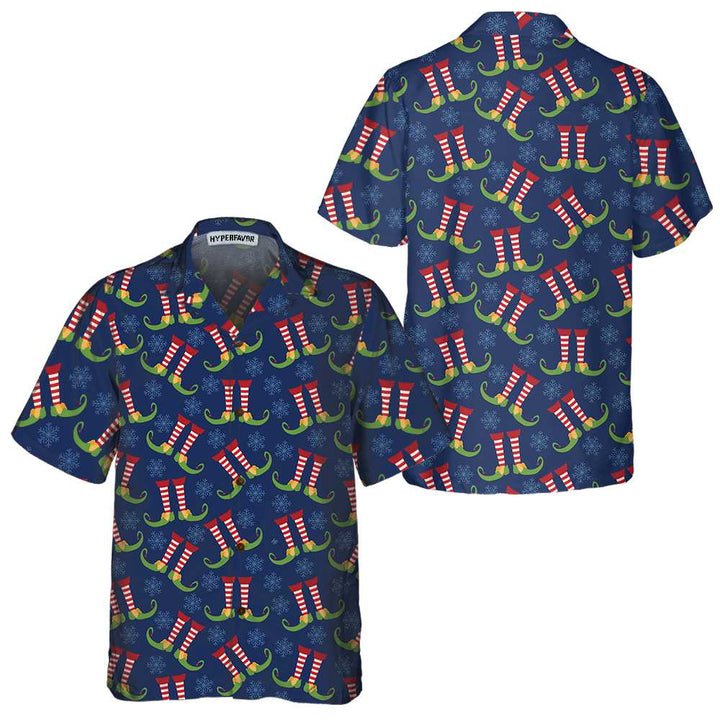 Lune London | Christmas elf Hawaiian shirt, funny Christmas elf shirt, best Christmas gift idea