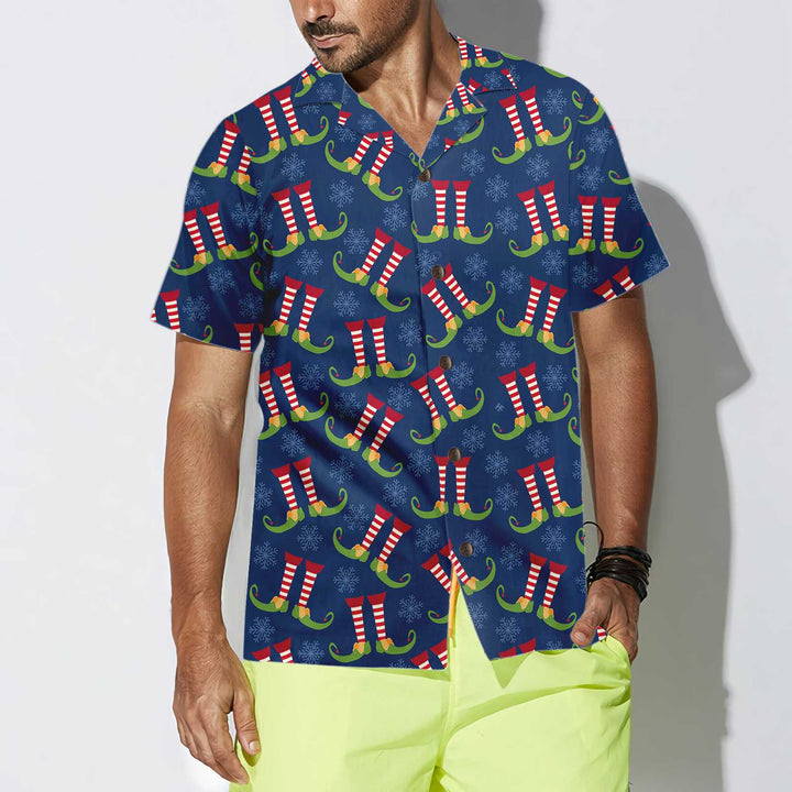 Lune London | Christmas elf Hawaiian shirt, funny Christmas elf shirt, best Christmas gift idea