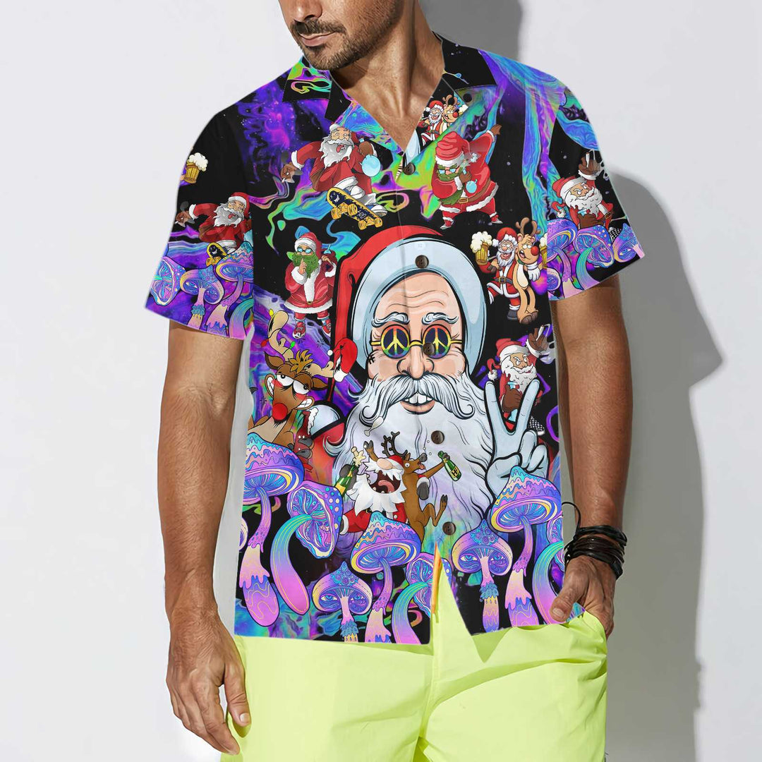 Lune London | Hippie Santa Claus shirt, Santa Claus Christmas shirt, best gift for Christmas