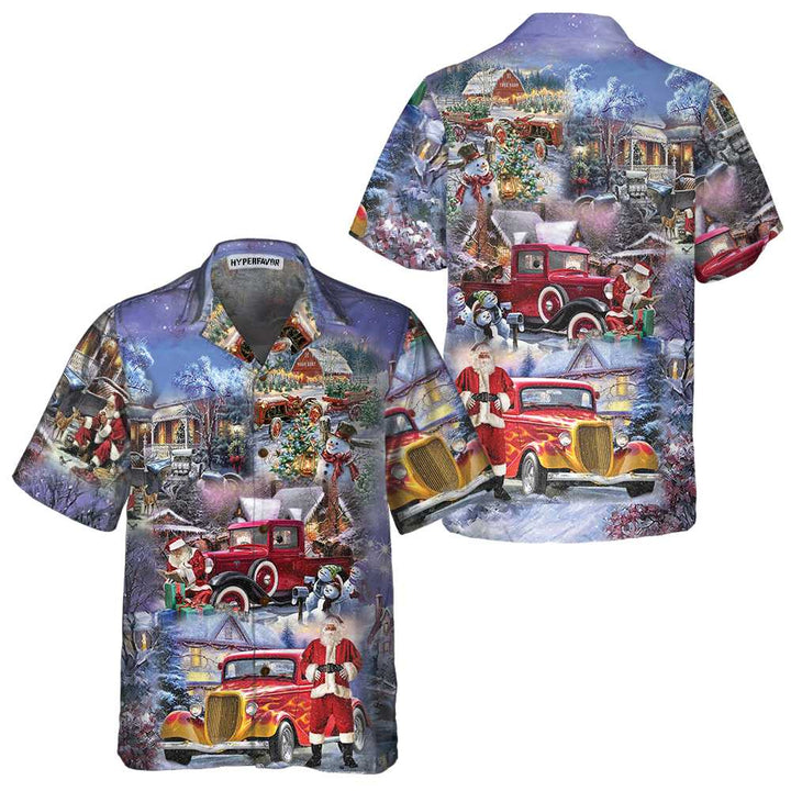 Lune London | Christmas is better with Hod Rod Hawaiian shirt, fun Christmas t-shirt, unique Christmas gift idea