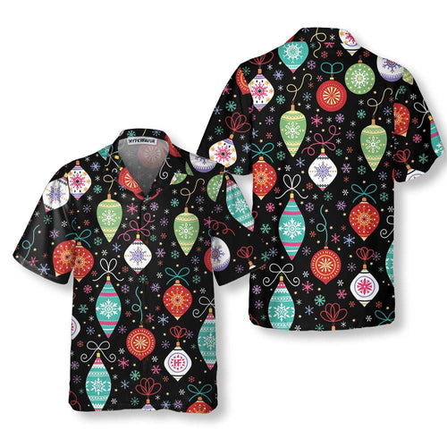 Lune London | Christmas Decoration Hawaiian Shirt, Fun Christmas T-shirt for Men