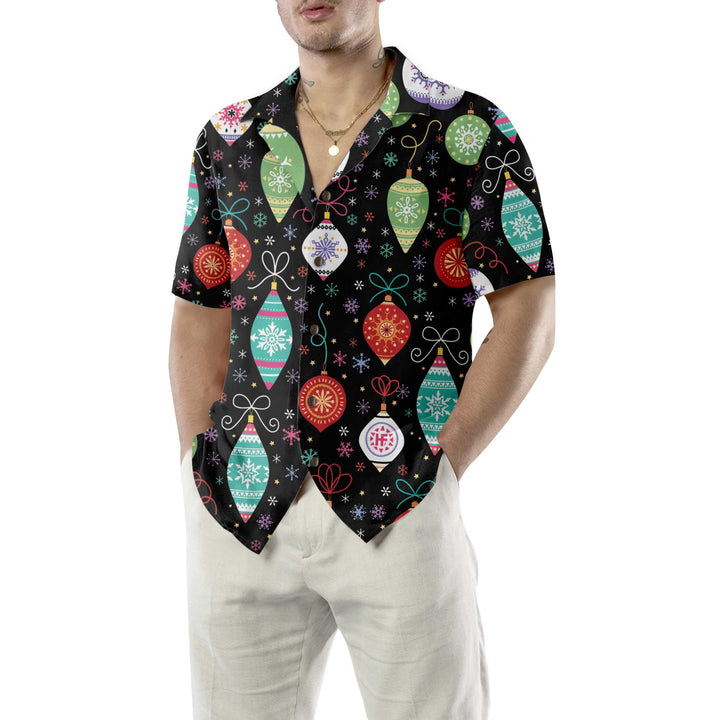 Lune London | Christmas Decoration Hawaiian Shirt, Fun Christmas T-shirt for Men