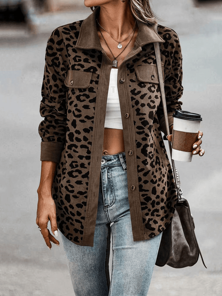Lune London | Women's Coat - Modern - Printed - Perfect for Daily Wear