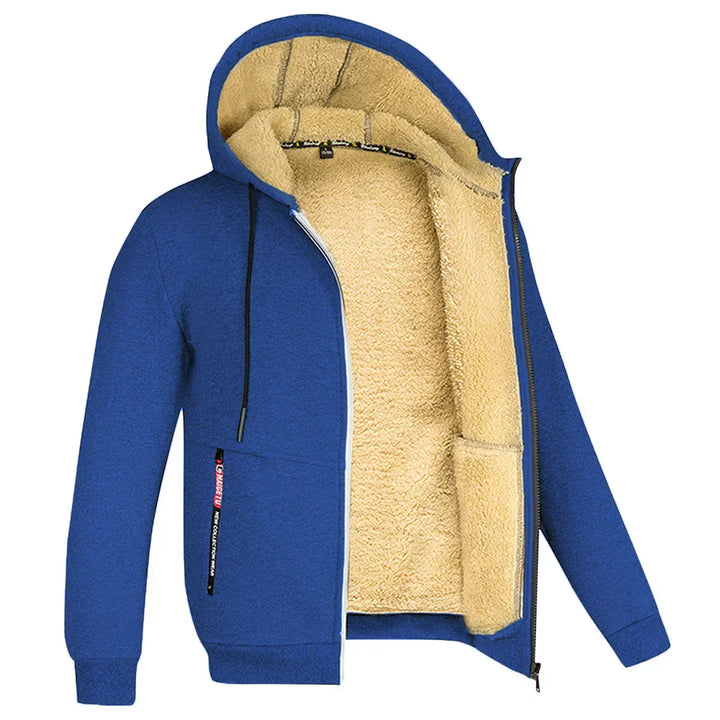 Lune London | Hoodie made of Lambswool - warm & soft sweatshirt with hood and plush lining for winter