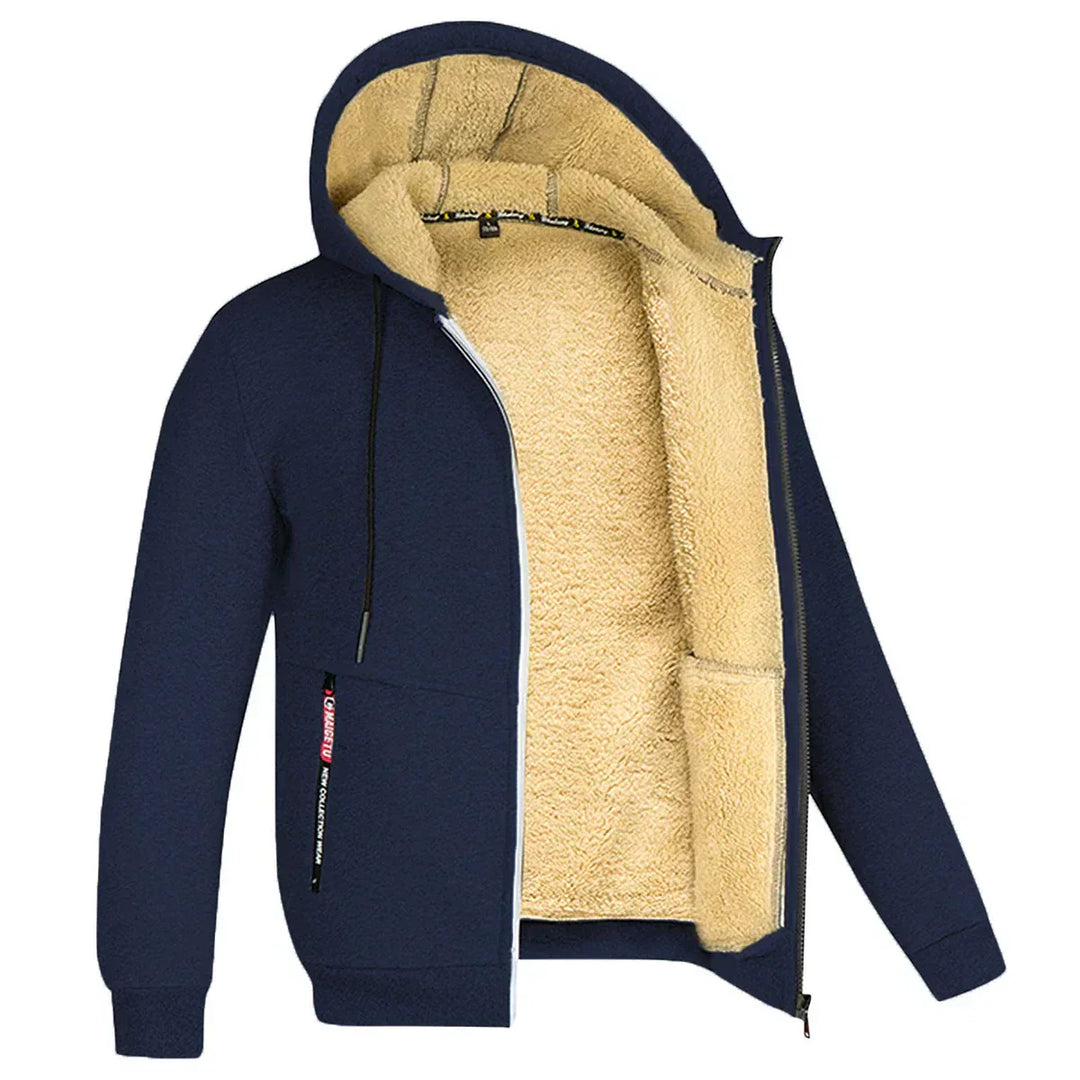 Lune London | Hoodie made of Lambswool - warm & soft sweatshirt with hood and plush lining for winter