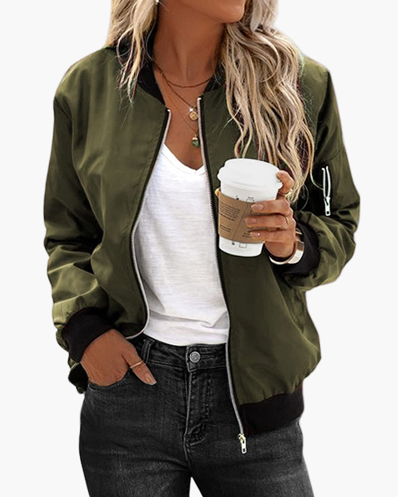 Lune London | Casual Bomber Jacket Streetwear - Classic casual style for leisure and going out