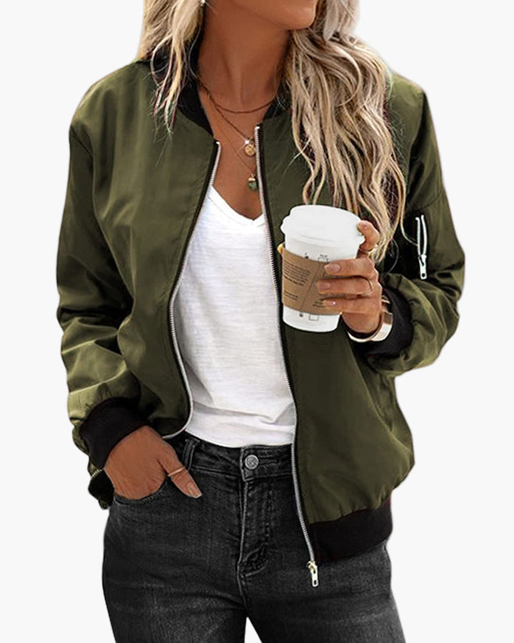 Lune London | Casual Bomber Jacket Streetwear - Classic casual style for leisure and going out