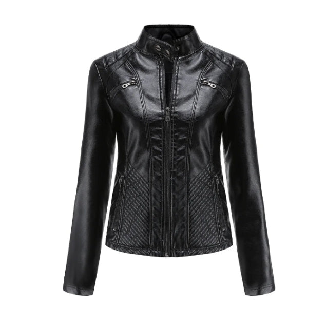 Lune London | Classic Leather Jacket for Women - Timeless Cut