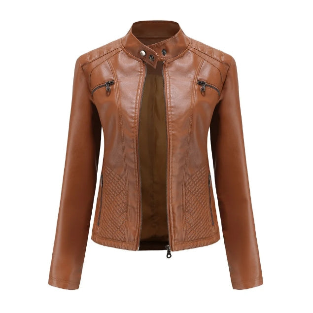 Lune London | Classic Leather Jacket for Women - Timeless Cut