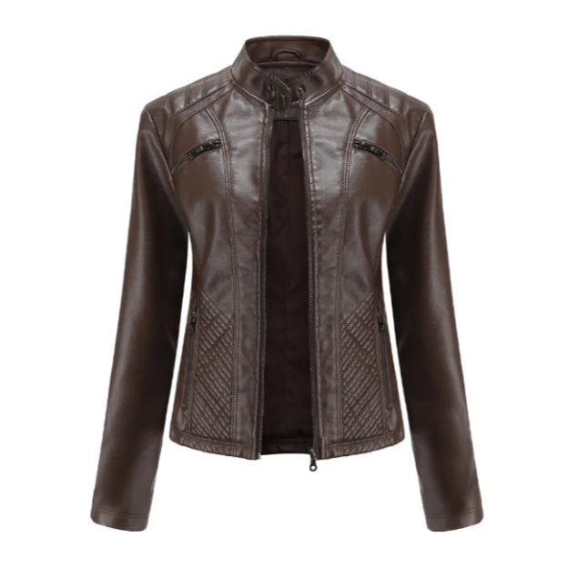 Lune London | Classic Leather Jacket for Women - Timeless Cut