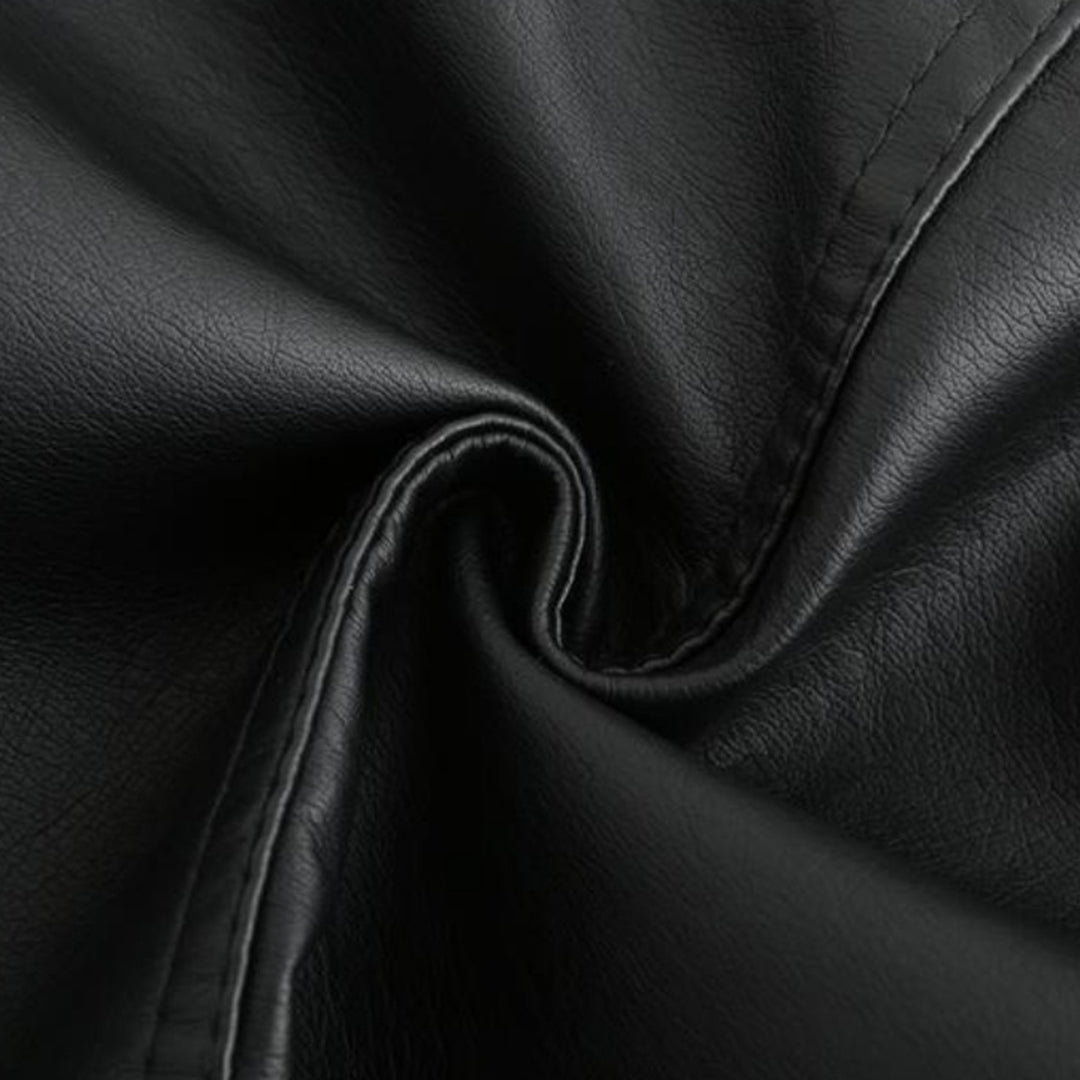 Chic und Stil | Elegant leather jacket for women in genuine leather