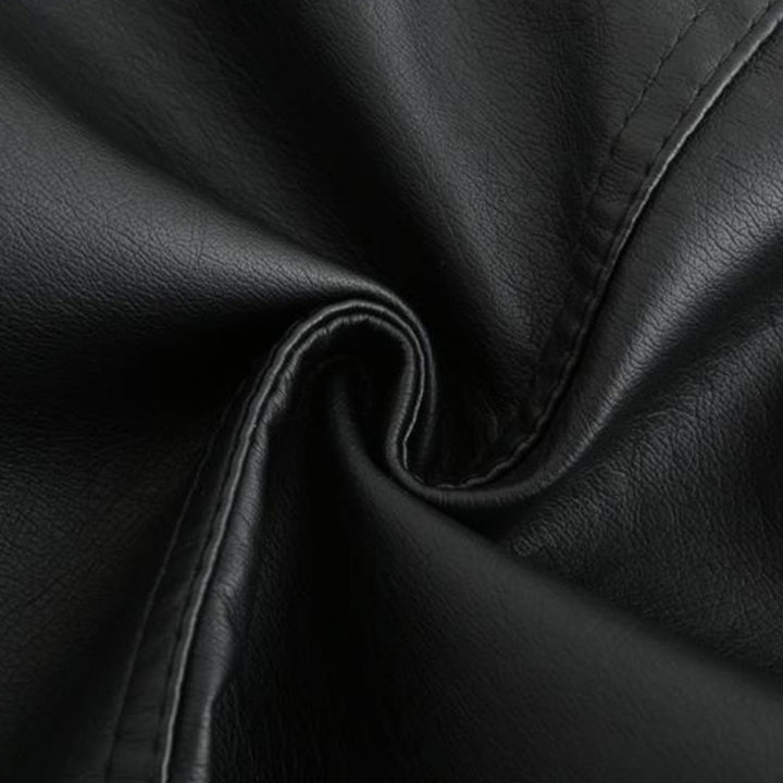 Chic und Stil | Elegant leather jacket for women in genuine leather
