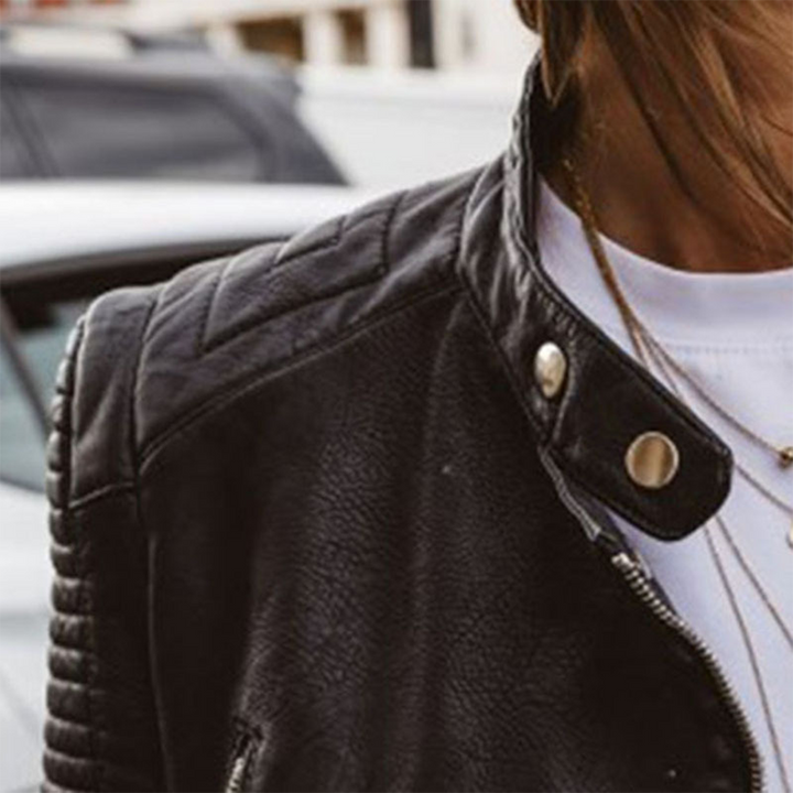 Lune London | Women's leather jacket with timeless charm