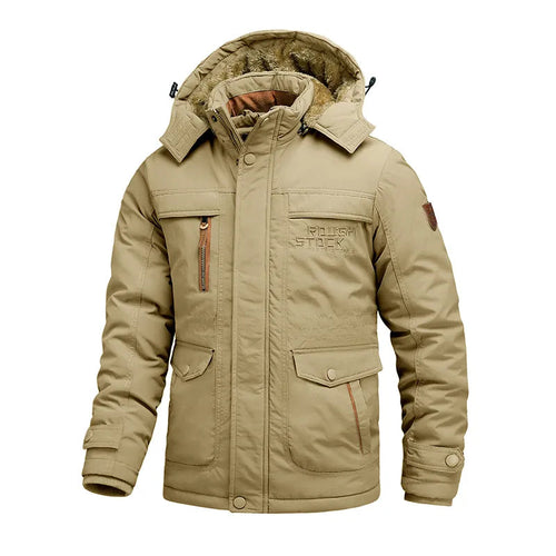 Lune London | Tactical Waterproof Winter Jacket for Men with Removable Hood