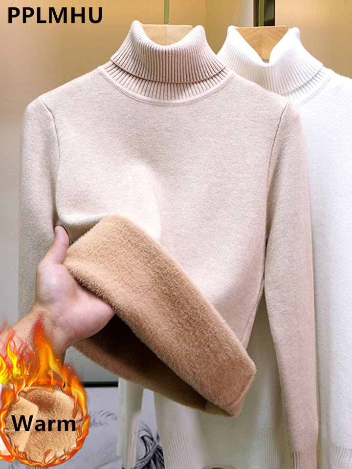 Lune London | Women's warm velvet sweater
