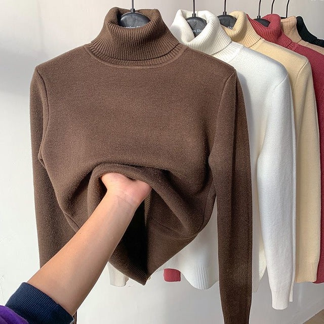Lune London | Women's warm velvet sweater