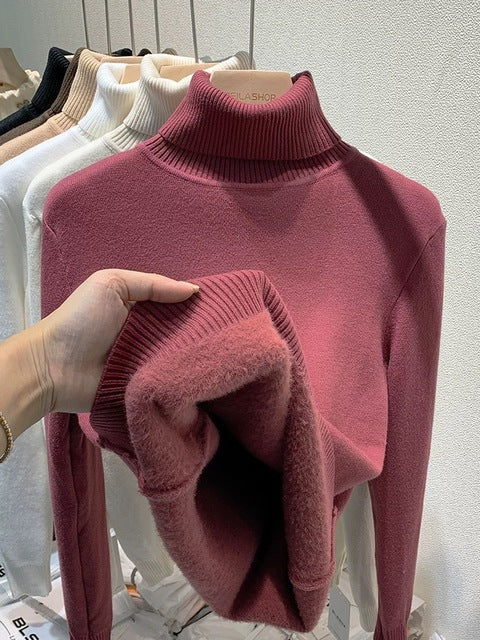 Lune London | Women's warm velvet sweater