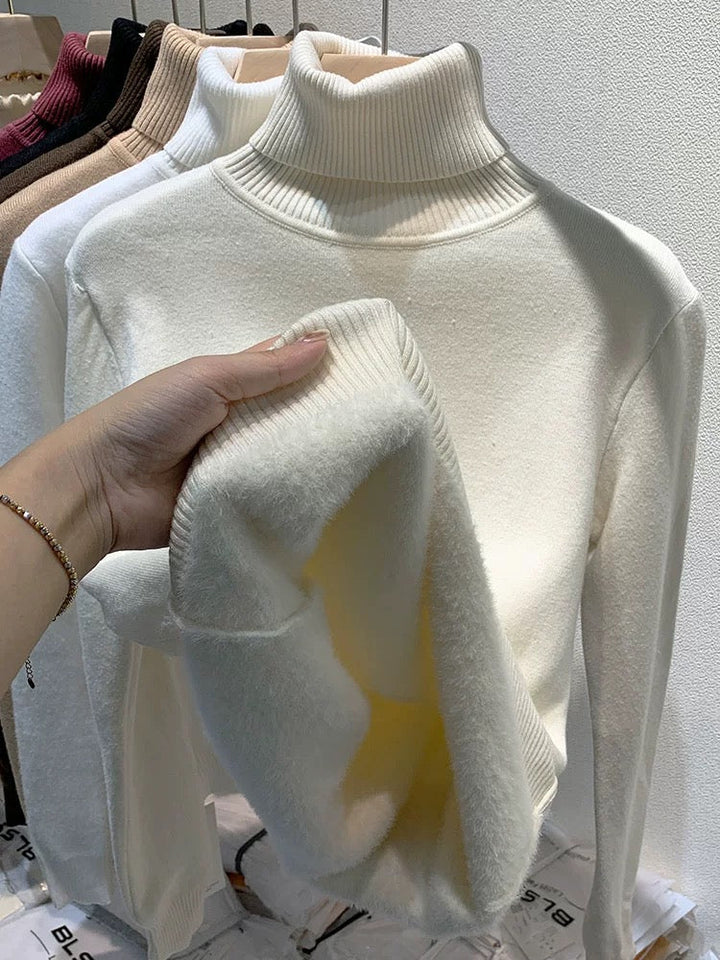 Lune London | Women's warm velvet sweater