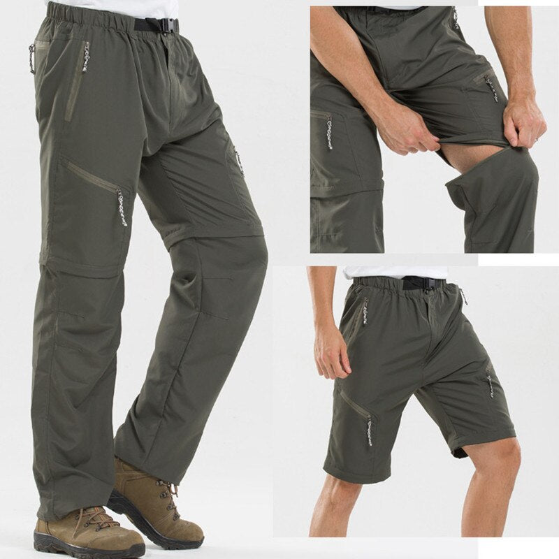 Lune London | Comfortable Outdoor Zip-Off Pants for Men