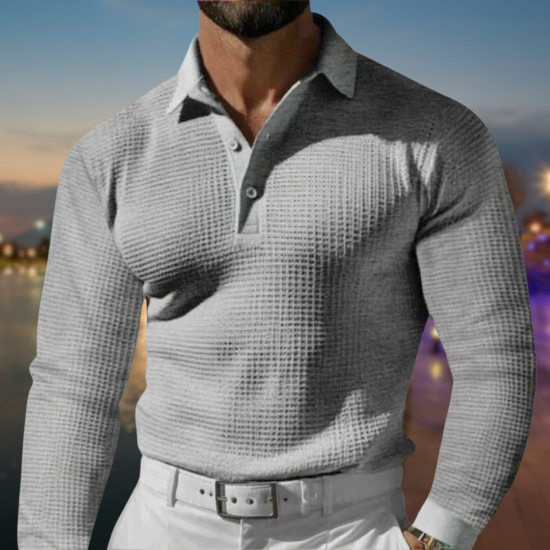 Lune London | Polo Sweatshirt - Casual Men's Fashion Cotton