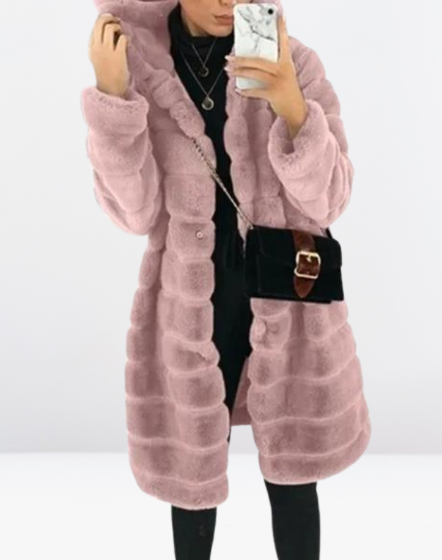 Lune London | Lovina Thick Winter Coat with Hood