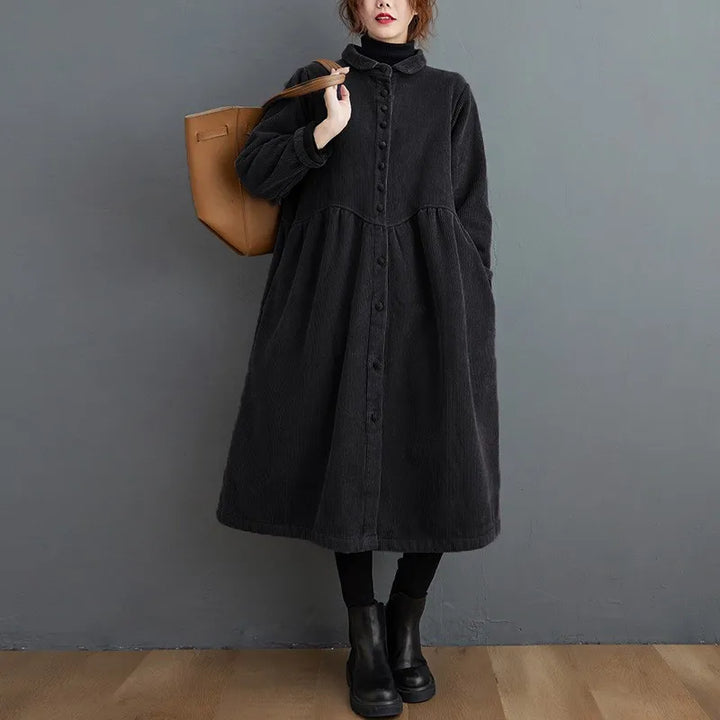 Lune London | Corduroy Coat for Women - Tailored Design