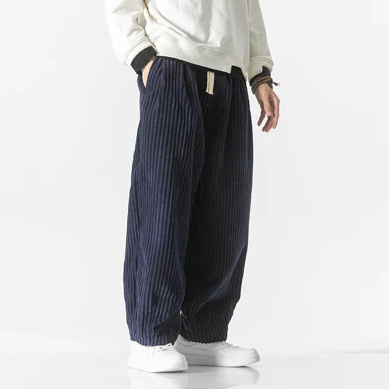 Lune London | Corduroy Pants for Men - Relaxed Jogger Style
