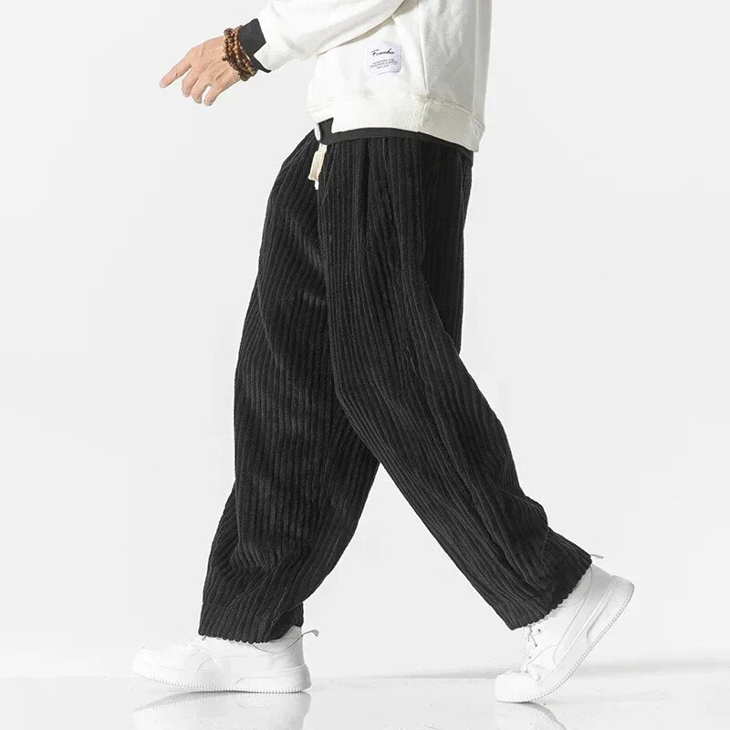 Lune London | Corduroy Pants for Men - Relaxed Jogger Style