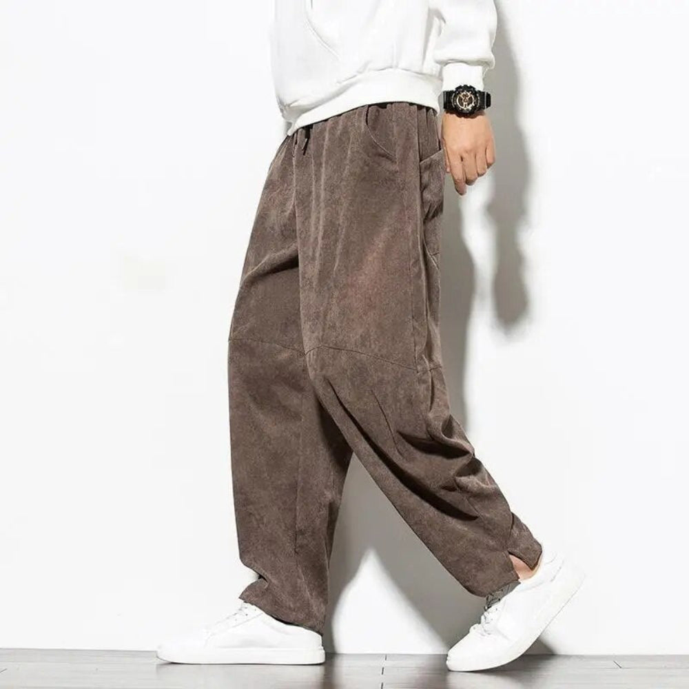 Lune London | Corduroy Pants for Men - Wide Leg Vintage Design