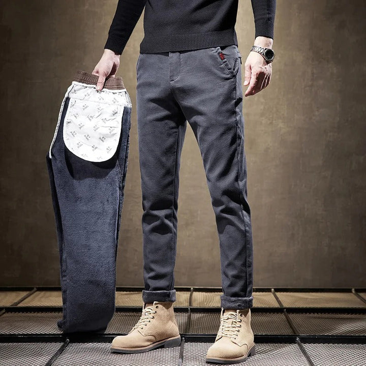 Lune London | Cord pants for men - Slim Fit, fleece lined