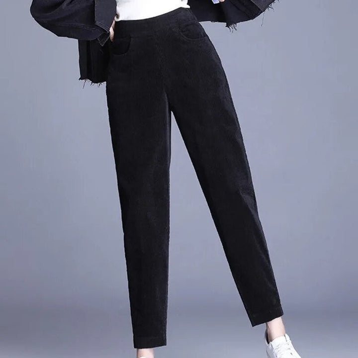 Lune London | Cord pants for women - Elastic waistband