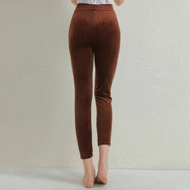 Lune London | Cord pants for women - Elastic waistband