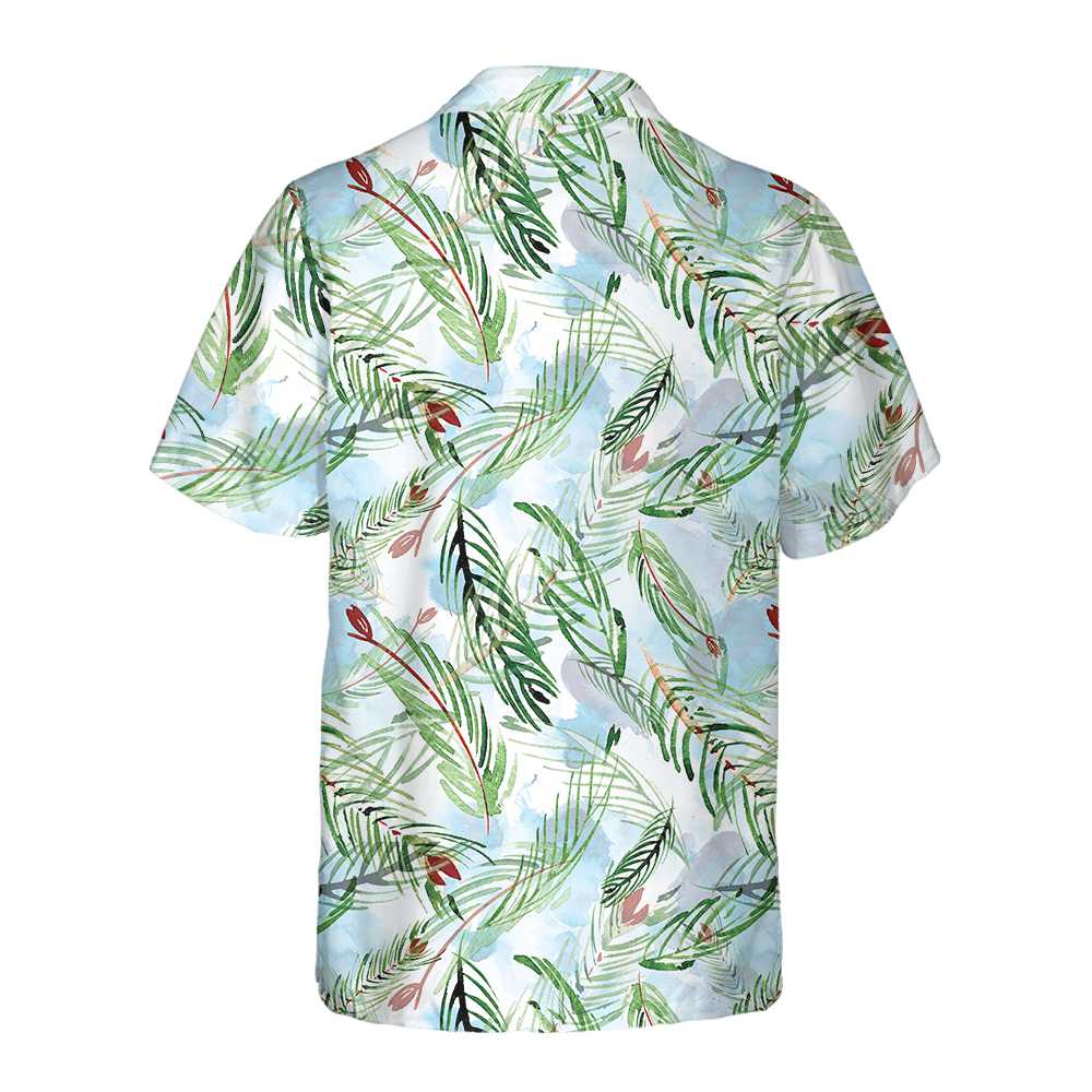Lune London | Corgi Hawaiian Shirt with Christmas Tree Branch Pattern, Christmas Corgi Shirt, Best Christmas Gift Idea