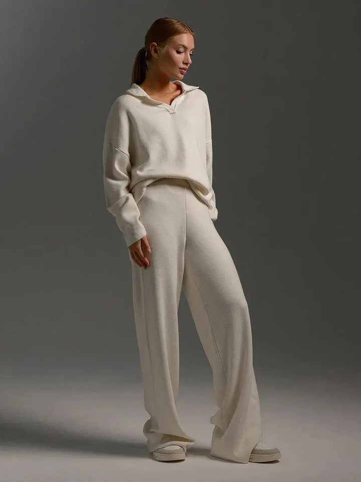 Lune London | Warm Knitted Jogging Set for Women