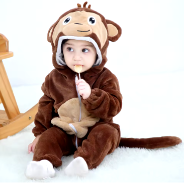 Lune London | Flannel Onesie - 2-36 Months, Soft and breathable – Ultimate comfort for your baby