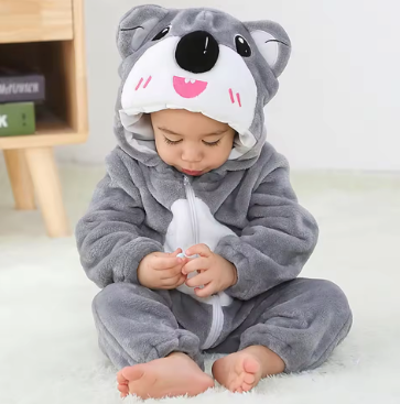 Lune London | Flannel Onesie - 2-36 Months, Soft and breathable – Ultimate comfort for your baby