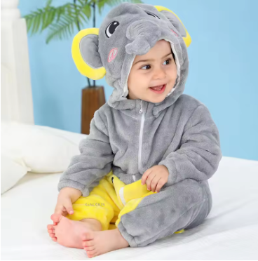 Lune London | Flannel Onesie - 2-36 Months, Soft and breathable – Ultimate comfort for your baby