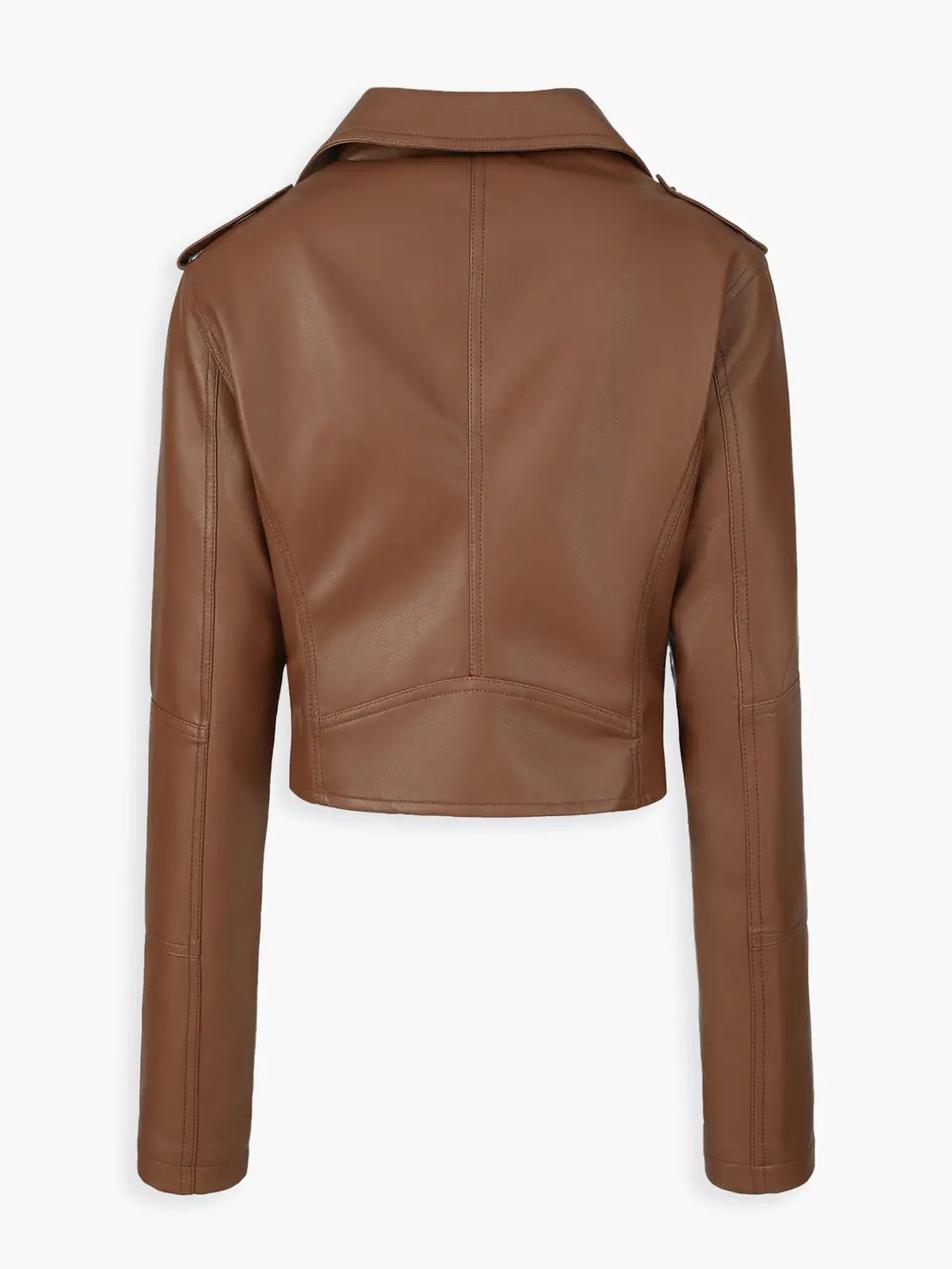 Lune London | Faux leather biker jacket